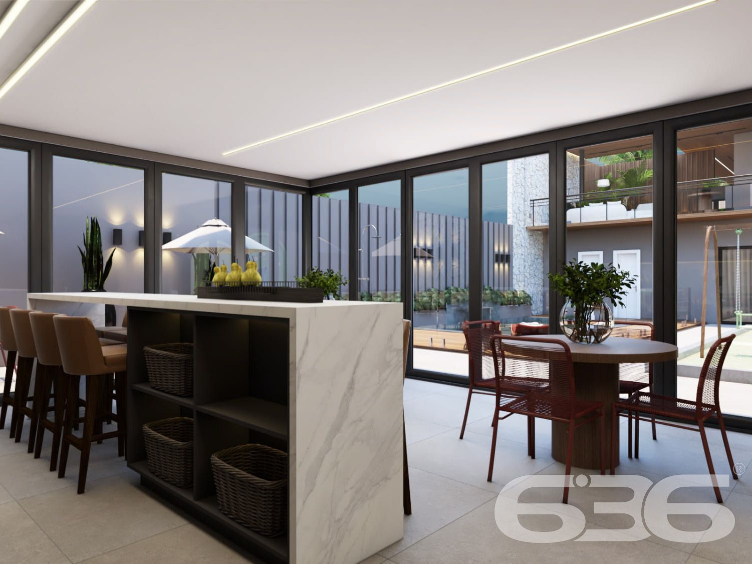 APARTAMENTOS À VENDA NO BAIRRO SAGUAÇU, EM JOINVILLE
Serão 128m² de área total e 90m² de área privativa de um exuberante apartamento de alto padrão de construção e excelentes acabamentos, com piso em porcelanato e ótima pintura. O apartamento será finamente decorado, com qualidade e bom gosto, com instalação de split em todos os ambientes, preparação para sistema de aquecimento de água a gás, forro de gesso em todo o interior do apartamento e rodapés de PVC.
Composto de cômodos bem arejados com conceito moderno, sendo 1 suíte, mais 2 dormitórios, sala, copa e cozinha, área de serviço, banheiro social e sacada com churrasqueira.
Contendo uma vaga de garagem coberta, e interfone.
Viva com exclusividade sem deixar de lado seu bem-estar. O imóvel está sendo feito para você que gosta de desfrutar as mais diversas opções de lazer e de entretenimento todos os dias no aconchego do seu lar ou bem próximo a ele.
Com localização privilegiada no bairro Saguaçu, próximo ao Centro e próximo à região norte de Joinville, quem mora no bairro Saguaçu tem, pertinho de casa, tudo o que precisa para tornar sua vida mais fácil, como supermercado, farmácia, restaurantes, escolas, agência bancária e qualquer outro serviço que você possa imaginar, é possível encontrar na região. Além disso, o bairro é cortado por uma das principais ruas de Joinville, a rua Dona Francisca, que facilita o acesso dos moradores a outras regiões da cidade.
O imóvel se localiza no 7° andar do residencial, próximo do Colégio Bonja, há 2 minutos do Colégio Adventista, menos de 10 minutos do supermercado Angeloni, restaurantes, farmácias, padarias, Shopping Center e Zoobotânico de Joinville.
PREVISÃO DE ENTREGA 01/2025
Consulte um de nossos corretores e saiba mais sobre esse maravilhoso apartamento. Você pode se apaixonar!
Imobiliária 636.
Fale conosco:
Telefone: 47 3451-0636
WhatsApp: 47 99190-0636
Imobiliária 636.