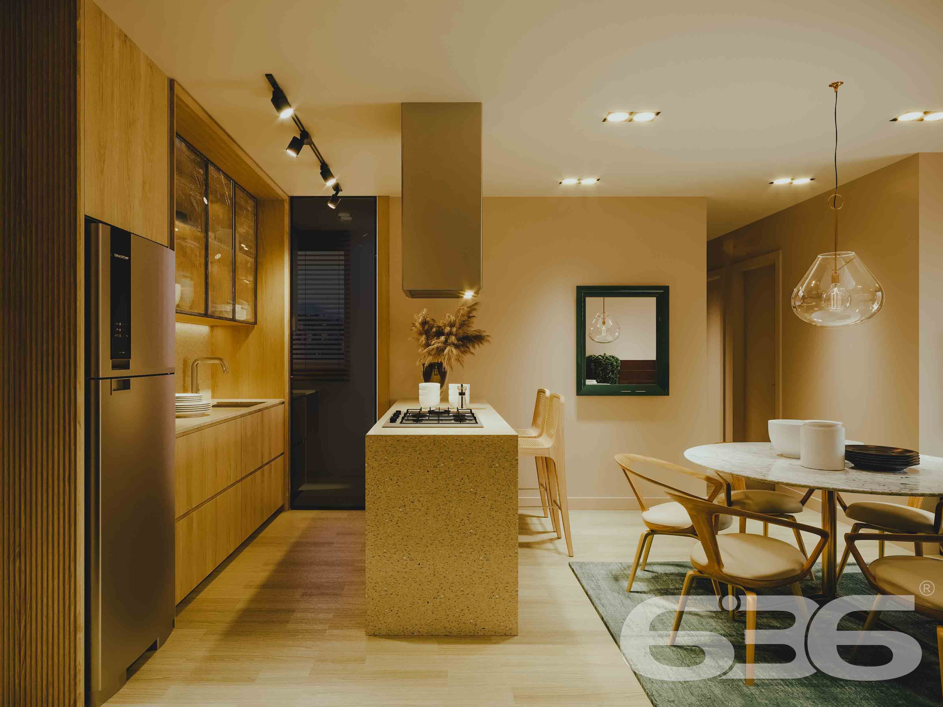 Apartamento alto padrão à venda no Anita Garibaldi